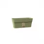 STEFANPLAST Ethica truhlík s podmiskou 30x13x12 cm zelený