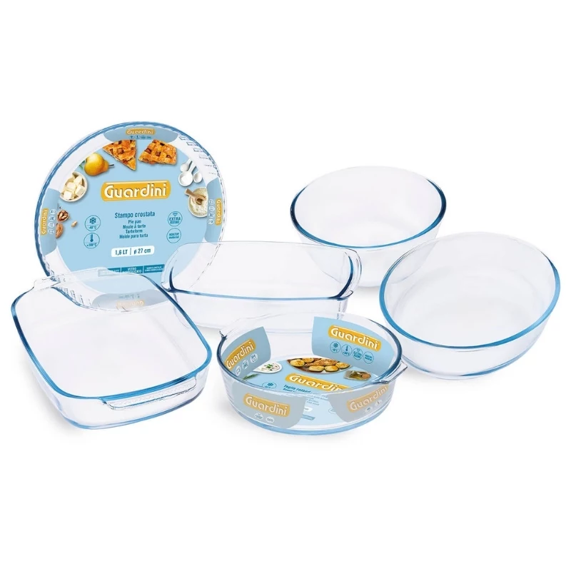GUARDINI sklenená misa borosilikát Ø21cm 2,1L transparentná