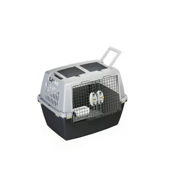 STEFANPLAST Prepravný box Gulliver Touring, 80x58,5x62 cm, tmavosivá/svetlosivá