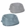 STEFANPLAST Break 5 Miska na krmivo a vodu 3 l sivá/modrá 33x33x13 cm