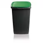 GIOSTYLE odpadkový kôš Eco Solution 45L 37x36x53,5cm tmavosivý/zelený