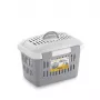 STEFANPLAST Prepravný box Midi Gulliver 45x33x33 cm biely/sivý