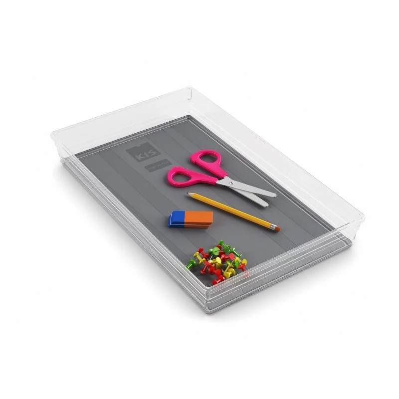 KIS Box Sistemo Organizér 9 39 x 24 x 5 cm transparentný/svetlosivý