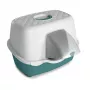 STEFANPLAST WC pre mačky Tres Chic Outdoor 56x54,5x39cm biela/zelená