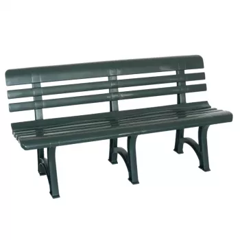 BICA záhradná lavica Olimpia 150x53x77cm zelená