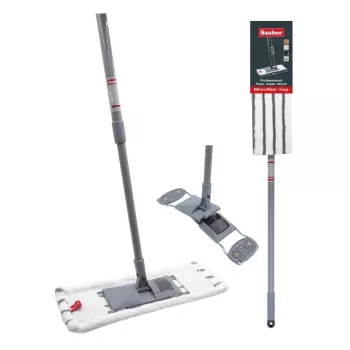 SAUBER kefa na podlahu 40cm s teleskopickou rukoväťou