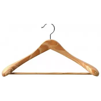 ORDINETT vešiaky drevo Luxus 45cm