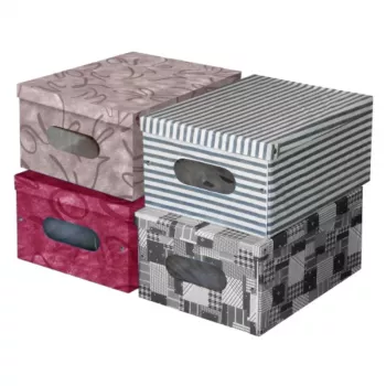 ORDINETT vinylová skladacia krabica 50x40x25cm Marilyn Box sortiment