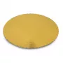 GUARDINI Easy Bake papierové formy na tortu zlaté 32 cm 2 ks