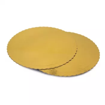 GUARDINI Easy Bake papierové formy na tortu zlaté 32 cm 2 ks