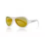 SHADEZ Classic White Teeny detské slnečné okuliare, 7-15 rokov