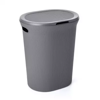 TATAY kôš na bielizeň Baobab 40L sivý