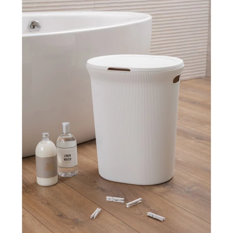 TATAY kôš na bielizeň Baobab 40L biely