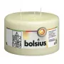 BOLSIUS Mamoth valcová sviečka s 3 knôtmi Ø100x150mm béžová