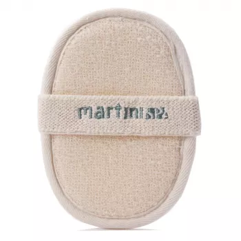 MARTINI SPA peelingová špongia z lufy a bavlny prírodná