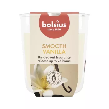 BOLSIUS True Scents vanilková vonná sviečka v skle, Ø80x73 mm