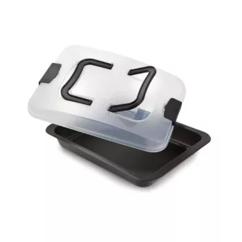 GUARDINI Bake Away obdĺžniková zapekacia forma s prenosným viečkom 32 x 24 x 4,7 cm
