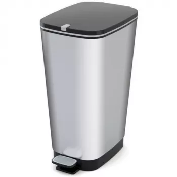 KIS pedálový odpadkový kôš Metallic Chic kôš L 45L oceľovosivá