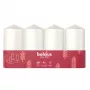 BOLSIUS sviečka valec 4 ks Ø100x48mm biela