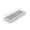 KIS Box Sistemo organizér 8, 37,5 x 15 x 5 cm, transparentná/svetlosivá