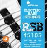 Galli RSB-45105 N Bass Guitar Strings - 4-String Set, .045-.105, Nickel Plated Steel Roundwound, Long Scale