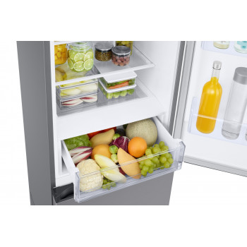 Samsung RL38C600CSA/EG Voľne stojaca chladnička s mrazničkou, výška 203 cm, energetická trieda C, strieborná