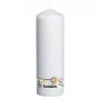 BOLSIUS Sviečka valec Ø300x98mm biela
