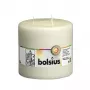 BOLSIUS Mamoth Valcová sviečka s 3 knôtmi Ø150x150mm béžová