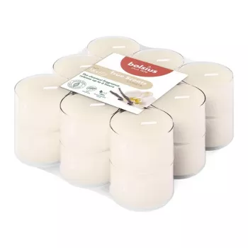 BOLSIUS Čajové sviečky Aroma True Scents vanilka 18 ks