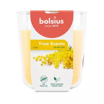 BOLSIUS True Scents vonná sviečka v skle - Mimosa, 97x85 mm