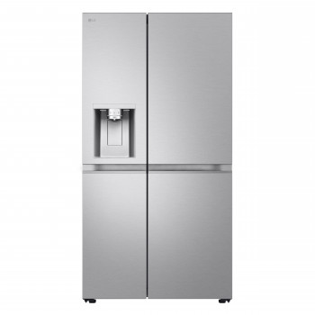 LG GSLE91MBAB L-Series americká chladnička side-by-side, výška 179 cm, energetická trieda B, dávkovač drveného ľadu/kociek ľadu/vody