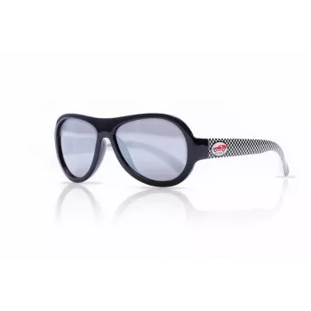 SHADEZ Rapid Racer čierne detské slnečné okuliare, 3-7 rokov