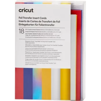 Cricut Insert Cards Foil Celebration R10 sada kariet červená, modrá (2009476)