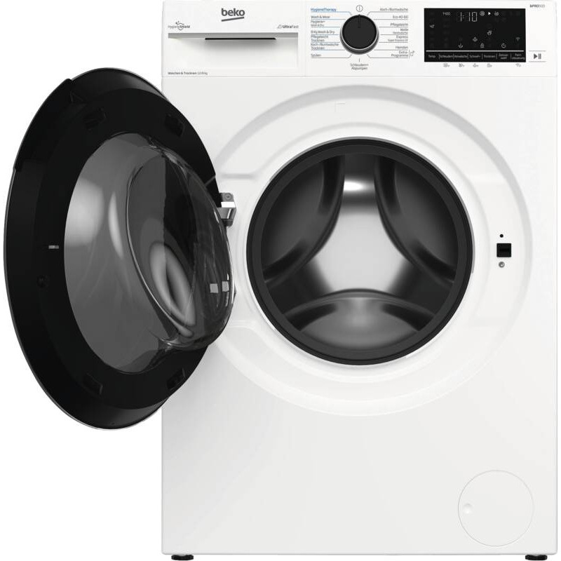 Beko B3DFT512447W práčka so sušičkou 12 kg / 8 kg, 1400 ot/min, energetická trieda D, biela