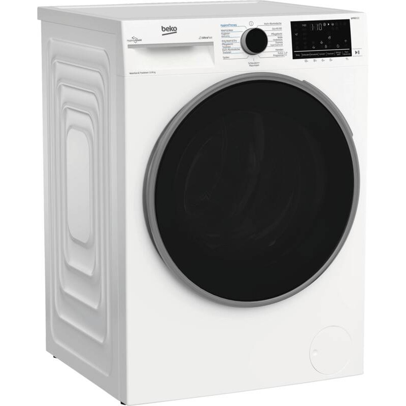 Beko B3DFT512447W práčka so sušičkou 12 kg / 8 kg, 1400 ot/min, energetická trieda D, biela