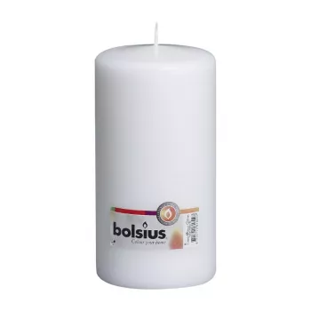 BOLSIUS sviečka valec Ø200x98mm biela