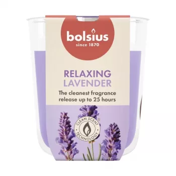 BOLSIUS True Scents Lavender vonná sviečka v skle Ø80x73mm