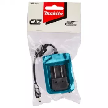 Makita CXT 12V max Li-Ion adaptér batérie s výstupom DC dutý konektor (5,5 x 2,1 mm), 2,2A