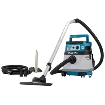 Makita DVC157LZX3 36V LXT bezkefový mokrý a suchý vysávač 15L trieda L AWS Solo