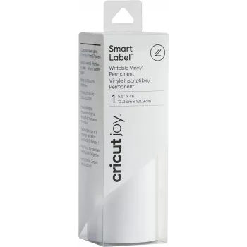Cricut Joy Smart Vinyl permanentná biela 5,5 inch x 4 stopy (2007359)