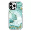 Evelatus Apple iPhone 15 Pro PC+TPU puzdro s MagSafe – modrý mramor