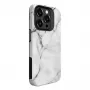 Evelatus Armor puzdro pre Apple iPhone 15 Pro – TPU+PC hybrid, mramor biela Custom Print