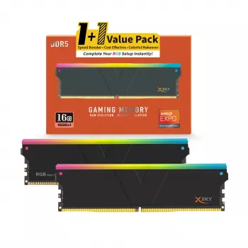 V-Color Manta XSky RGB 16GB DDR5-6000 CL30 EXPO pamäťový modul, čierna