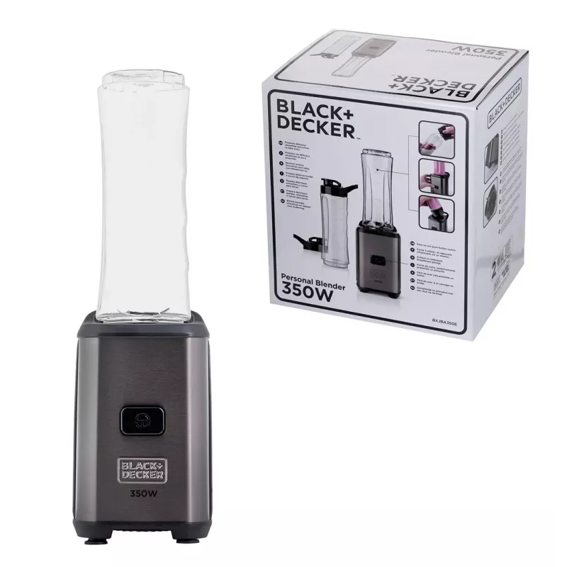 BLACK & DECKER Sportmixer BXJBA350E 350W sivý