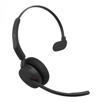 Jabra Evolve3 45 UC Mono Headset, Link 390a, čierny