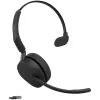 Jabra Evolve3 65 MS Mono Link 390a Bluetooth On-Ear headset, čierny