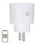MOES MWP-EU16M-WH-MS Smart zásuvka s meraním energie, 16A, Wi-Fi, biela