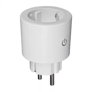 MOES MWP-EU16M-WH-MS Smart zásuvka s meraním energie, 16A, Wi-Fi, biela