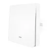 MOES ZS-B-EU1 ZigBee 1-kanálový svetelný vypínač (bez nulového vodiča, biely)