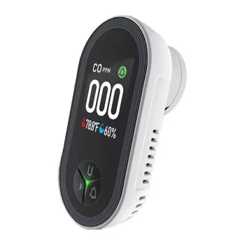 MOES S02-CO detektor oxidu uhoľnatého, Zigbee 3.0, LCD displej, 85dB alarm
